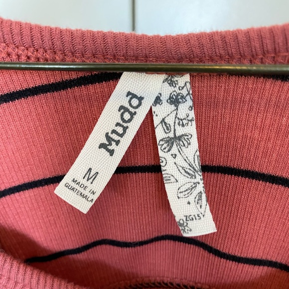 Junior’s Mudd Fitted Dress; Dusty Rose&Black; Size Med; LIKE NEW ONLY WORN ONCE - Picture 4 of 4